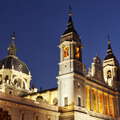 Madrid | Catedral de la Almudena at night