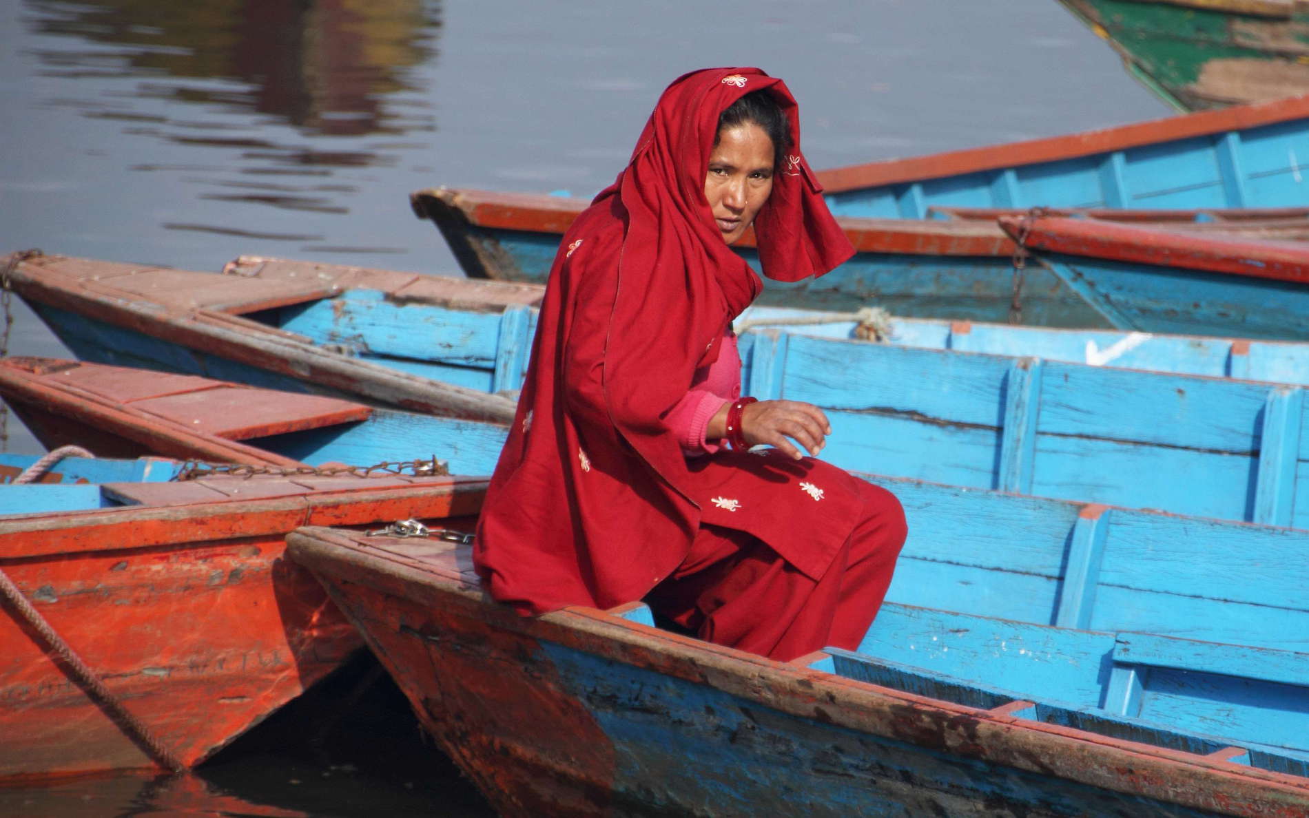 Pokhara  |  Phewa Lake boat captain