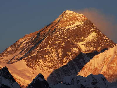 Khumbu Himal  |  Mt. Everest at sunset