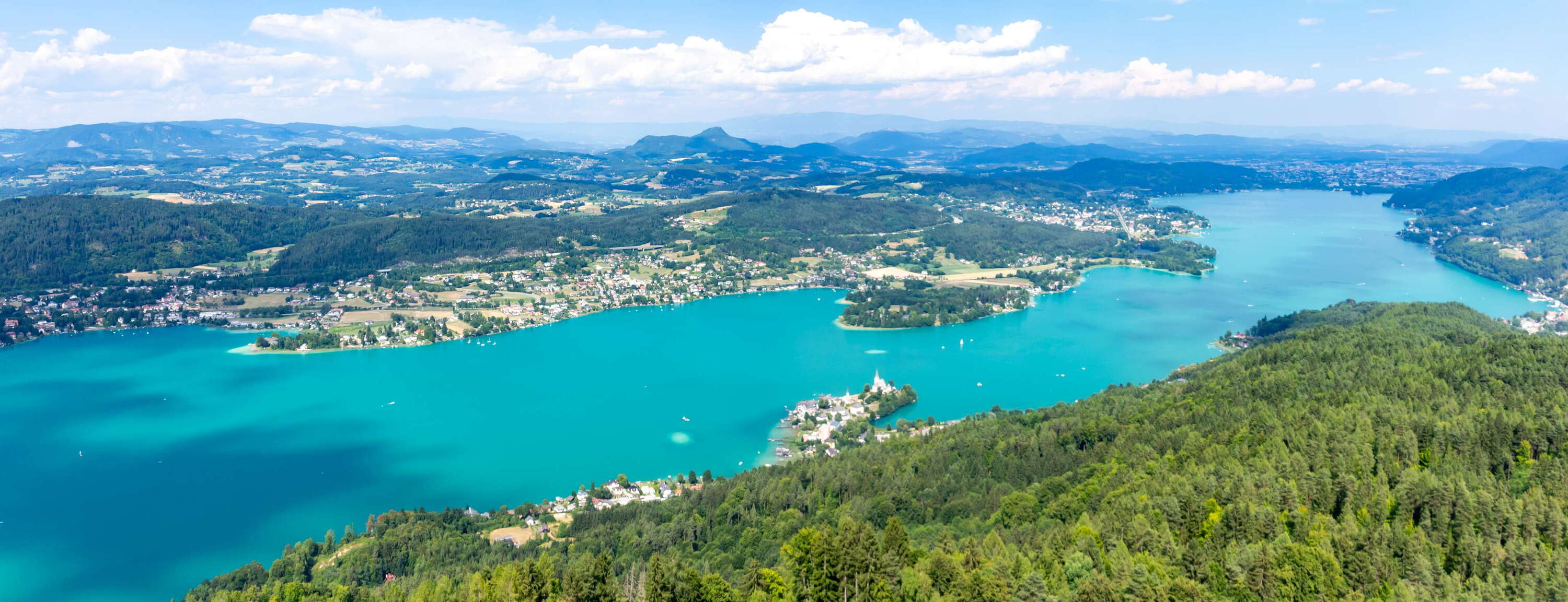 Lake Wörth | Panoramic view