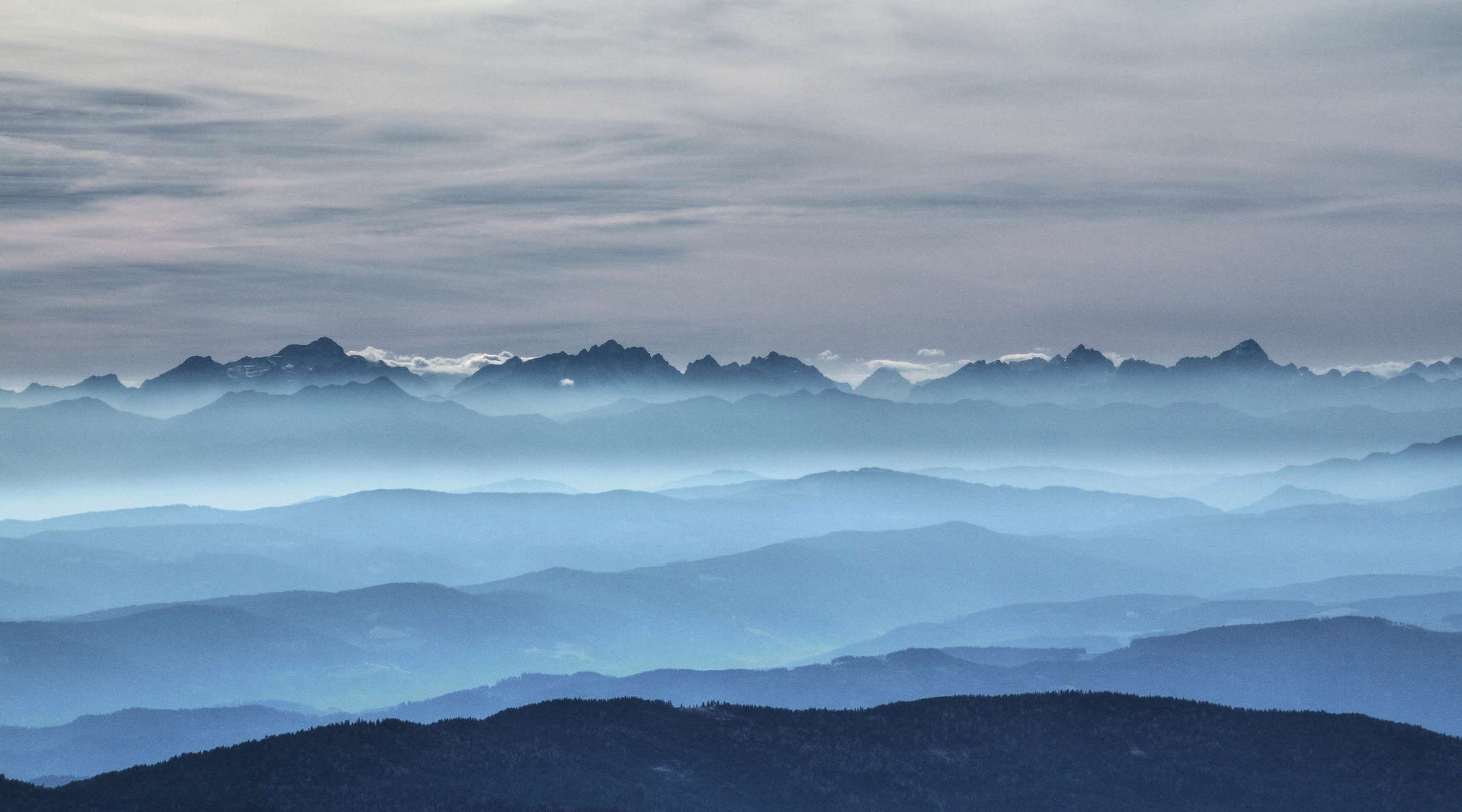 Eastern Carinthia panorama