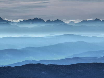 Eastern Carinthia panorama