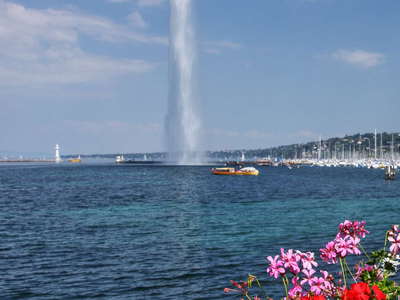 Geneva | Lake with Jet d'Eau