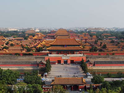 Beijing  |  Panorama of Forbidden City