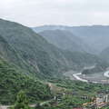 Beichuan  |  Panorama with Wangjiayan Landslide