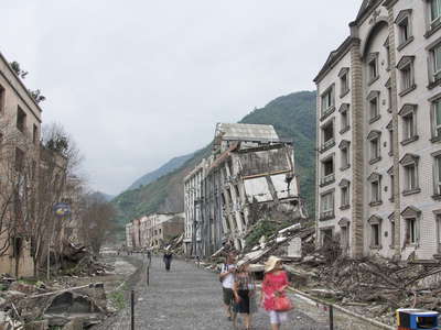 Beichuan  |  Earthquake relics