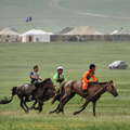Songino Khairkhan  |  Horse race at Naadam Festival