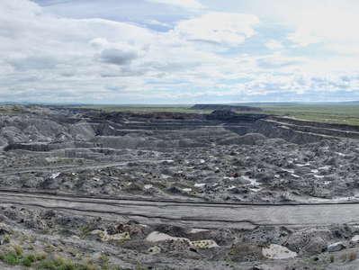 Baganuur  |  Panorama of brown coal mine