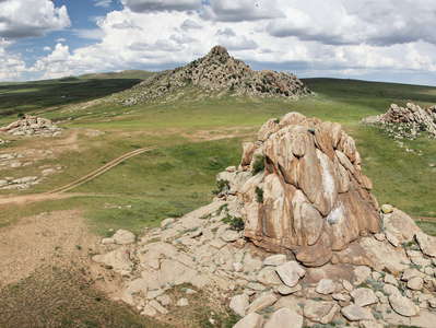 Mongol Els  |  Granite formation