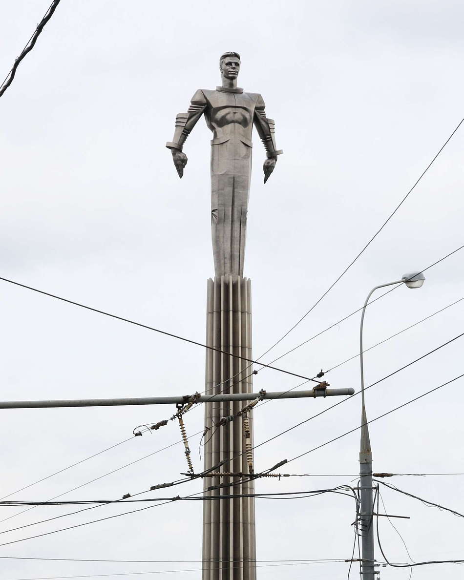 Moscow  |  Gagarin monument