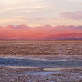 Salar de Atacama at sunset