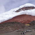 Volcán Cotopaxi with glacier