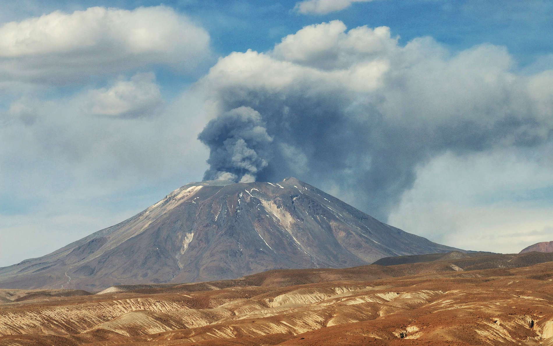 Volcán Lascar | Eruption