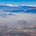 Santiago de Chile with Cordillera