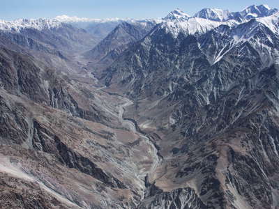 Muksu Valley with Trans Alai and Academy of Sciences ranges