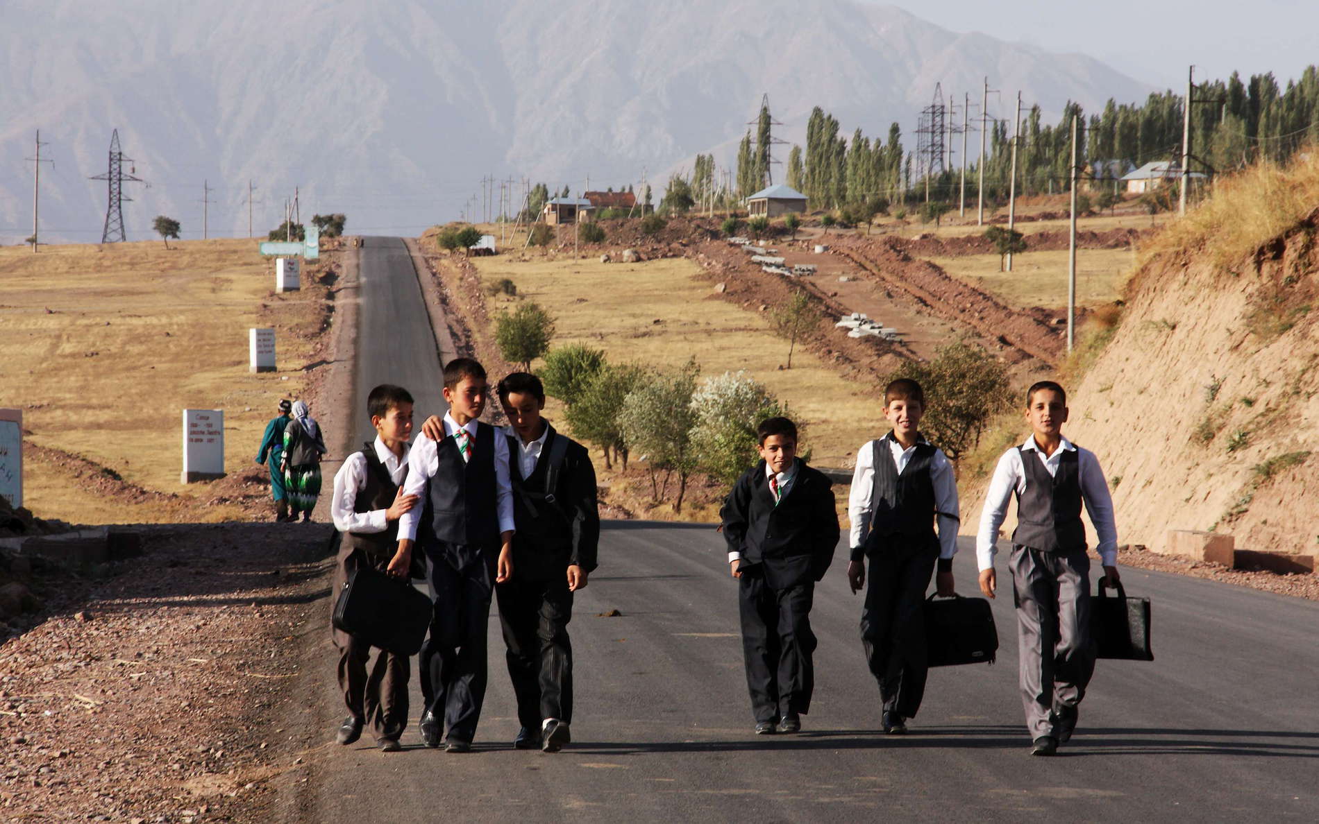 Surkhob Valley  |  School children