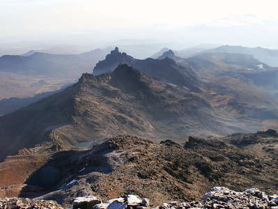 Mount Kenya NP  |  View from Pt. Lenana