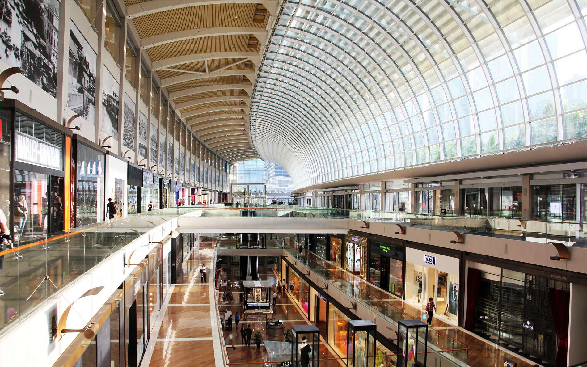 Marina Bay Sands  |  Shopping mall