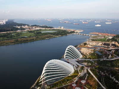 Gardens by the Bay and Marina East