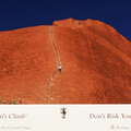 Uluru / Ayers Rock  |  Request and warning