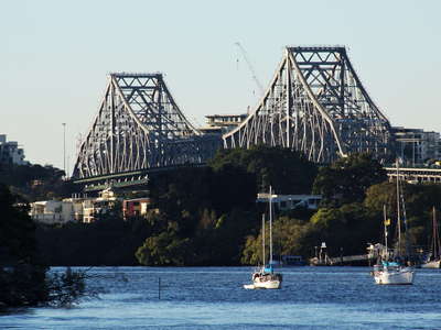Brisbane River and Story Bridge