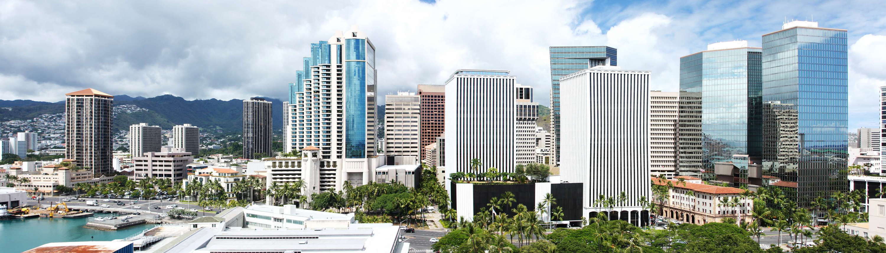 Honolulu  |  CBD panorama