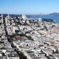 San Francisco  |  Russian Hill and Golden Gate Bridge
