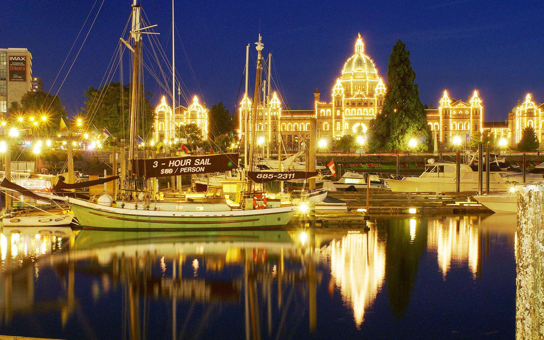 Victoria  |  Inner Harbour and Parliament