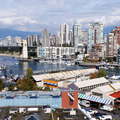 Vancouver  |  Granville Island with Burrard Bridge