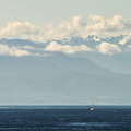 Juan de Fuca Strait and Olympic Mountains