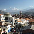 Huaraz | City centre with Cordillera Blanca