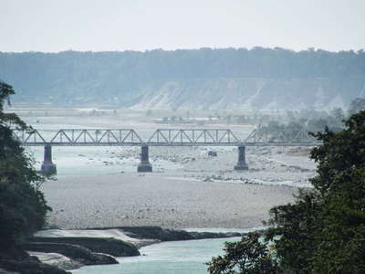 Sevoke  |  Teesta River with Teesta Rail Bridge