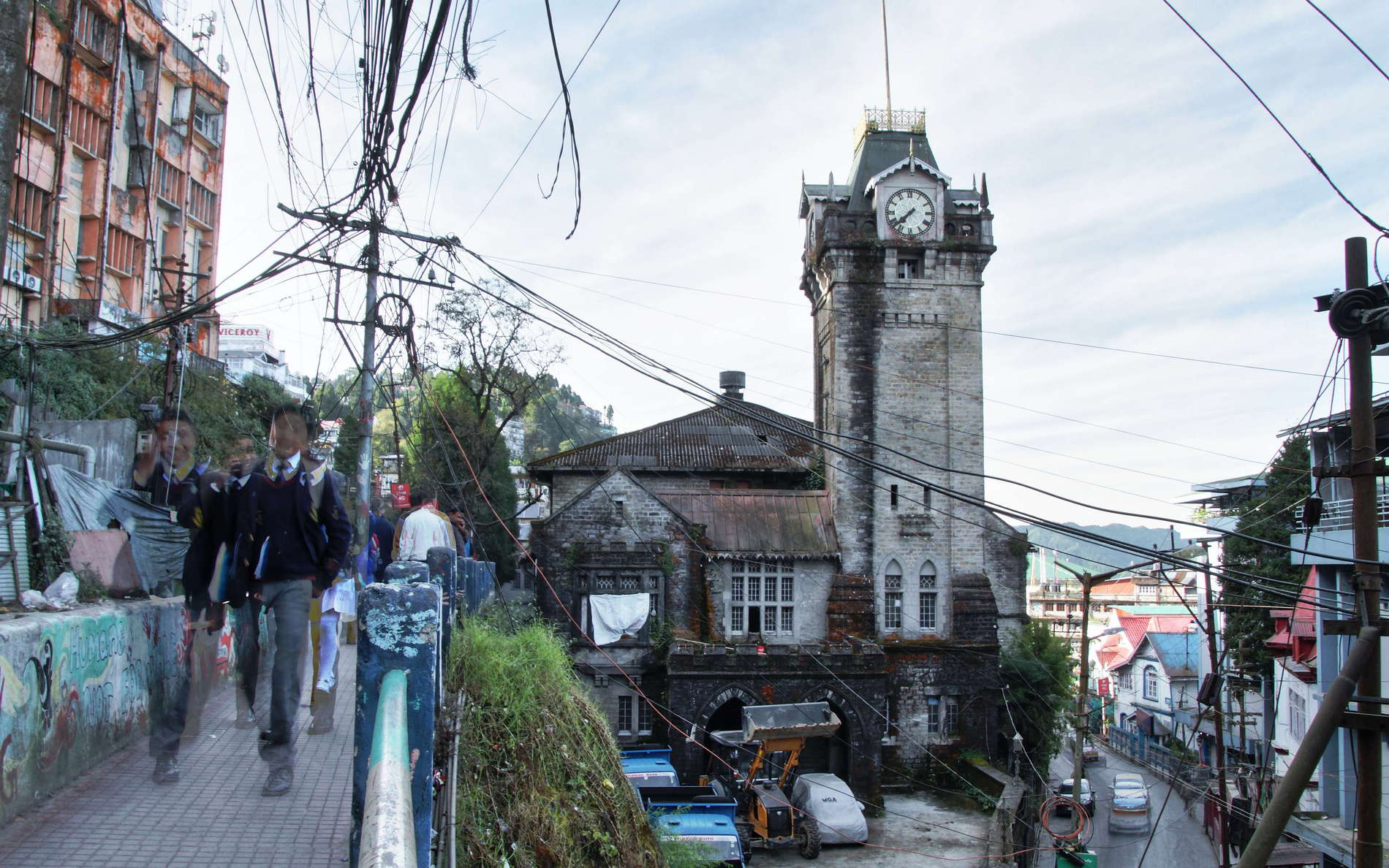 Darjeeling with Municipality Building
