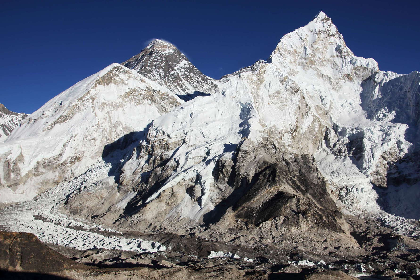 Khumbu Himal  |  Mt. Everest and Nuptse west face