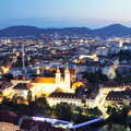 Graz at night