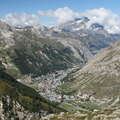 Val d'Isère with Dôme de la Sache