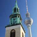 Berlin | Marienkirche and Fernsehturm