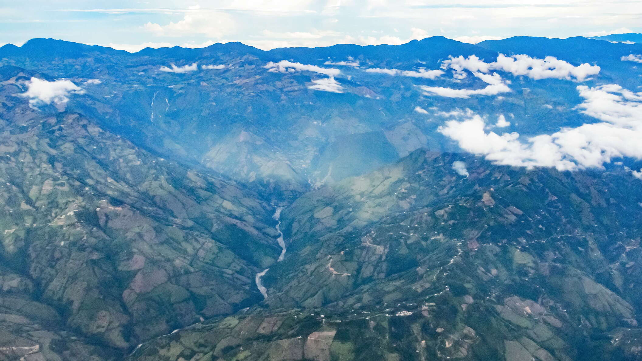 Sonsón | Cordillera Central with Río Arma