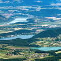 Klagenfurt Basin with Klopeiner See and Turner See