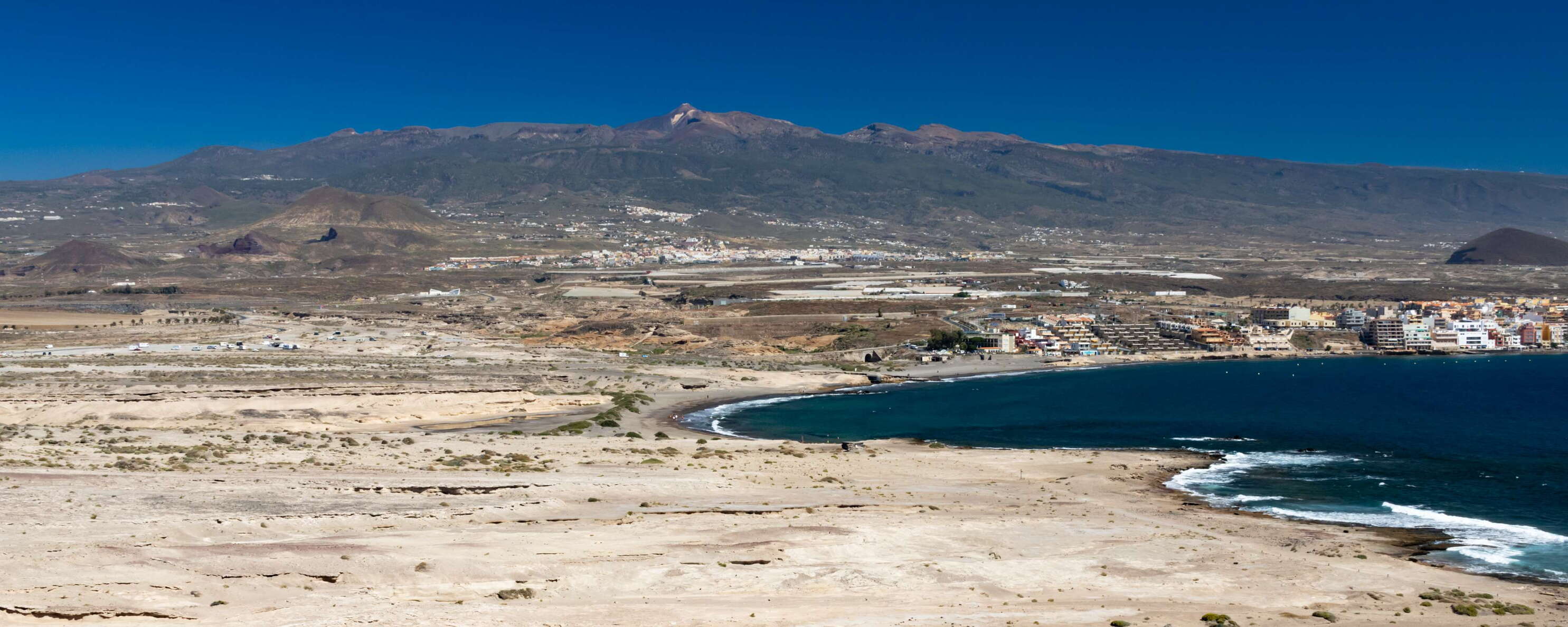 El Médano and Pico del Teide