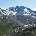 Silvretta | Fluchthorn with traces of process chain