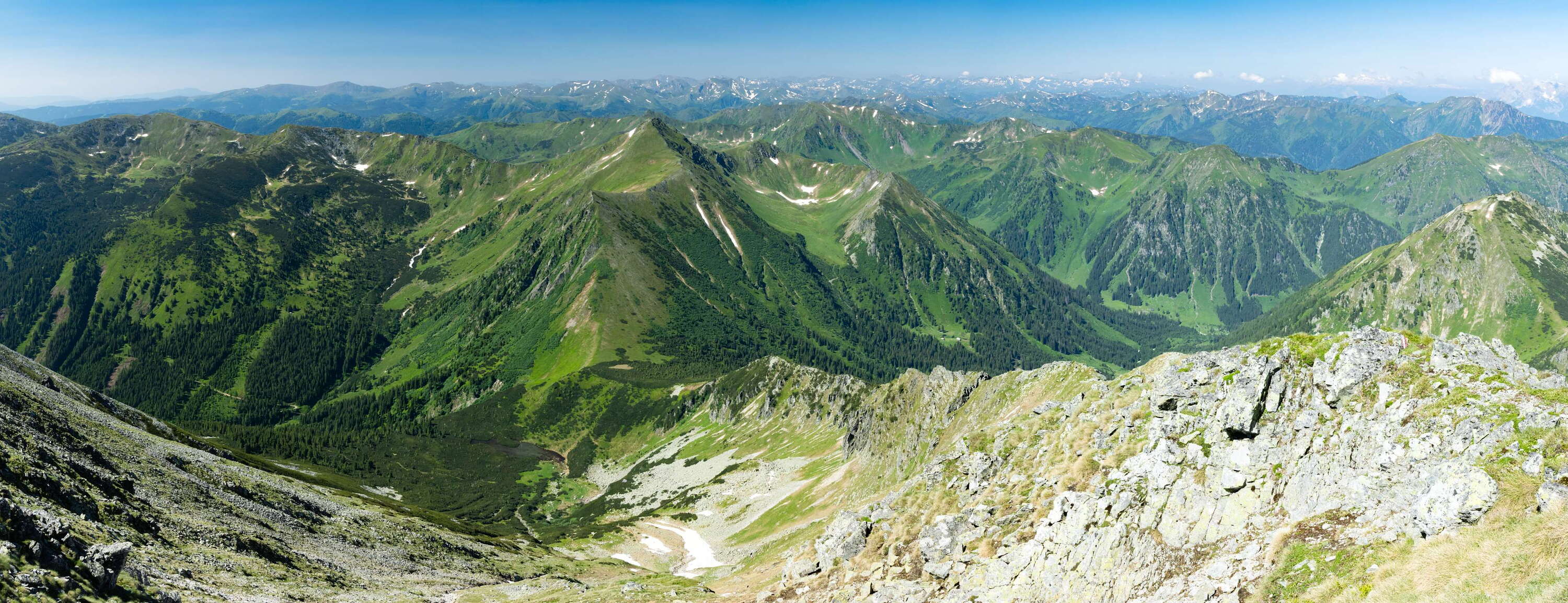 Rottenmann Tauern panorama