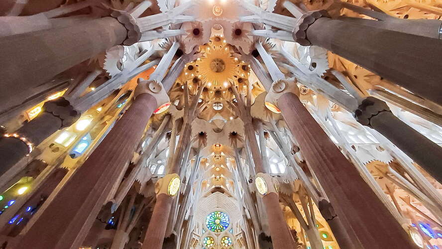 Barcelona | Interior of Sagrada Família