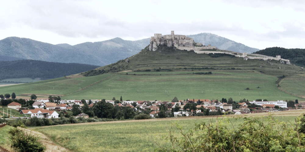 Spišské Podhradie with Spišský hrad