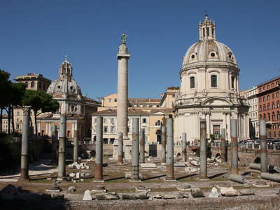 Roma | Basilica Ulpia and Colonna di Traiano
