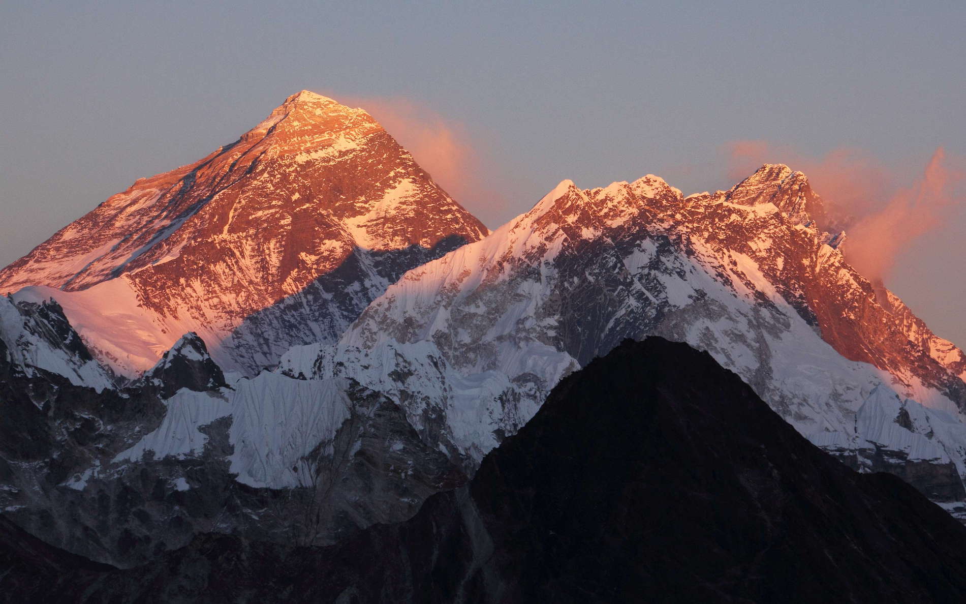 Khumbu Himal  |  Top of the World at sunset