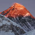 Mt. Everest at sunset