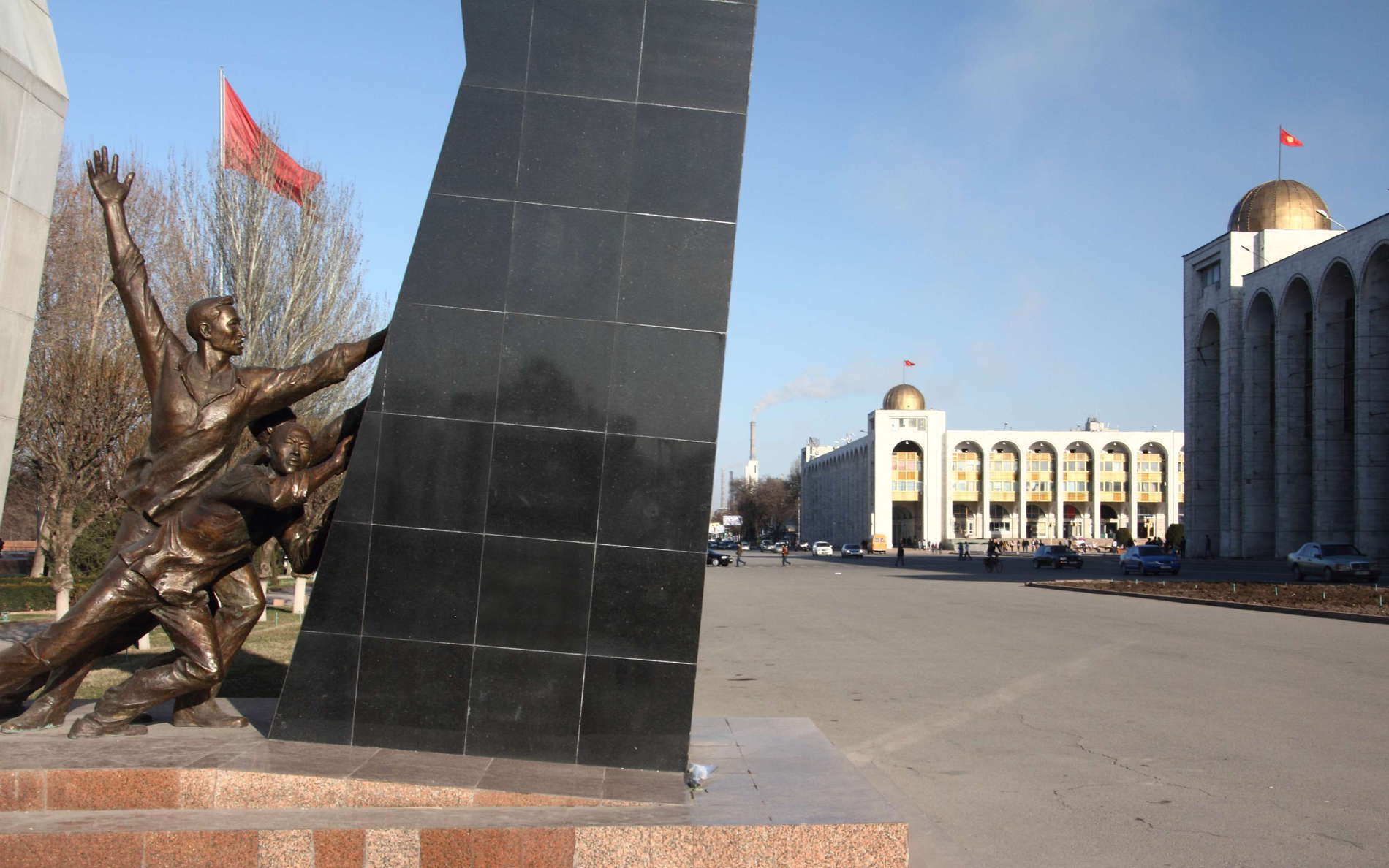 The monument was erected for the victims of the Aksy events 2002 and the April events 2010 WI_ky007.jpg