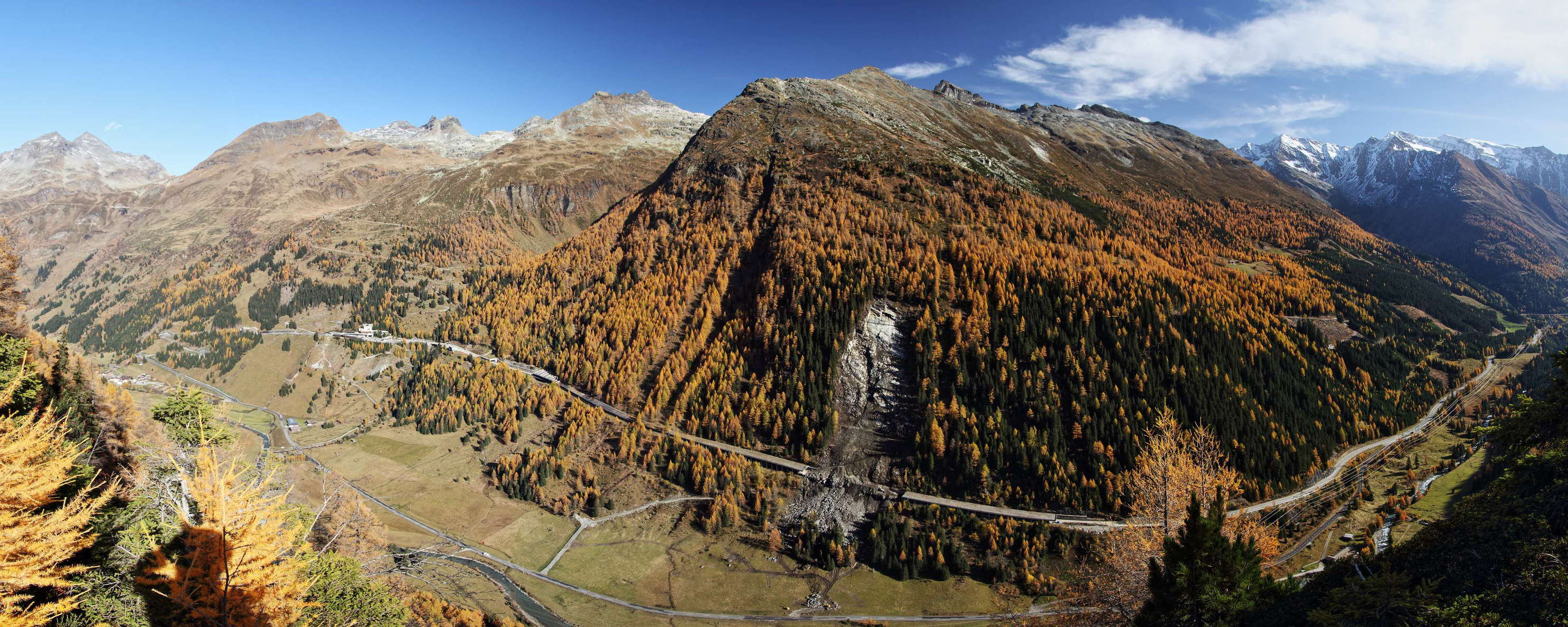 Felbertauern | Schildalmgalerie Rock Slide panorama