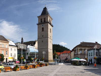 Judenburg | Hauptplatz with Stadtturm